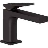 Смеситель для раковины Kludi Decus 54266N275 с донным клапаном, оружейная сталь матовый