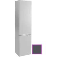 Пенал Jacob Delafon Reve EB1141D-442 подвесной R, серый антрацит глянец