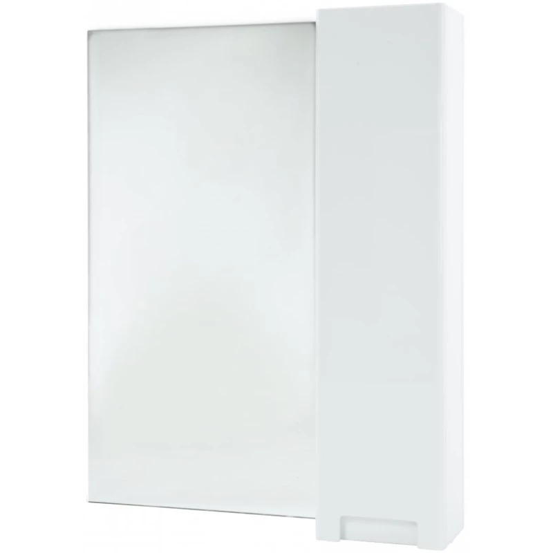 Зеркальный шкаф 58x80 см белый глянец R Bellezza Пегас 4610409001018