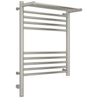 Полотенцесушитель электрический 600x500 сатин МЭМ левый Сунержа Богема с полкой 3.0 071-5806-6050