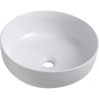 Раковина-чаша Wonzon & Woghand Erie WW-RN4076-GW 40x40 см, накладная, белый глянец