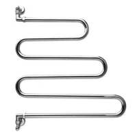 Полотенцесушитель водяной поворотный Margaroli Vento 405CR хром