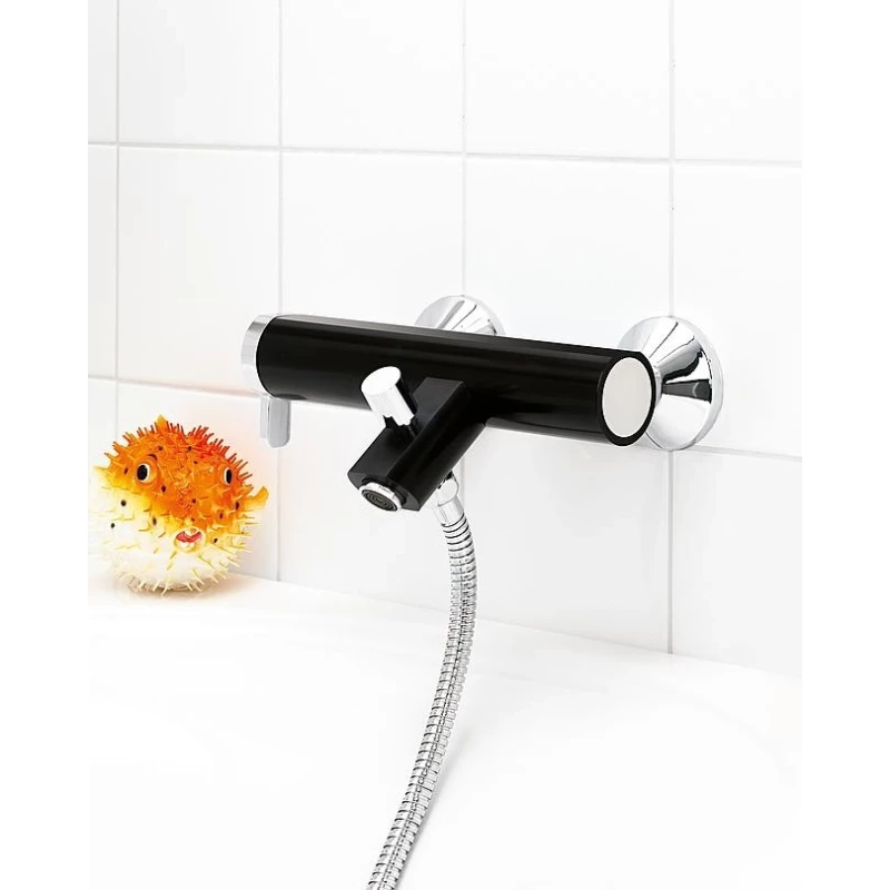 Смеситель для ванны черный/хром Gustavsberg Coloric GB41219023 23