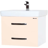 Тумба бежевый глянец/белый глянец 65 см Bellezza Рокко 4635311670077