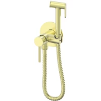 Гигиенический душ Oliveeka OL-829902-BG со смесителем, золотой матовый