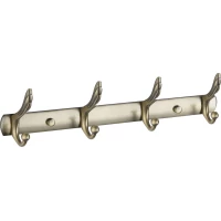 Планка с крючками Savol S-C00114 для ванны, бронза