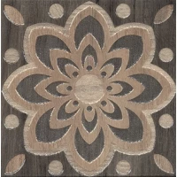 Керамогранит Kerama Marazzi Вставка Фратте серый лаппатированный 15x15 HGD\B31\TU0031L