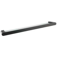 Полка стеклянная Wonzon & Woghand Carbon WW-7727 60 см, черный матовый