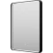 Зеркало Brevita Mercury MER-Rett6-060/80-black 60x80 см, с LED-подсветкой, сенсорным выключателем, черный матовый - 4