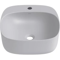 Раковина-чаша Wellsee Ideal 326905000 42x42 см, накладная, серый матовый