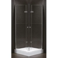 Душевой уголок Cezares Elena 80x80 см прозрачное стекло ELENA-W-AS-2-80-C-Cr