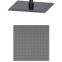 Верхний душ Wonzon & Woghand WW-88DP02-BGM 300 мм, темный графит матовый