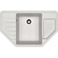 Кухонная мойка Dr.Gans Рио 25.080.C0800.408 80x50 см, серый