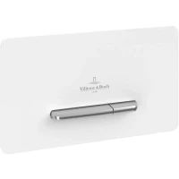 Кнопка смыва Villeroy & Boch Supreo V99442RE для инсталляции, белый глянец