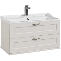 Тумба дуб белый 80 см Акватон Леон 1A186301LBPS0