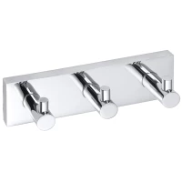 Планка с крючками Bemeta Beta 132405232 для ванны, хром