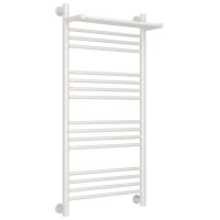 Полотенцесушитель водяной 1000x500 античное белое золото Сунержа Богема с полкой+ 10-0223-1050