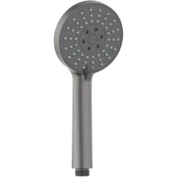 Душевая лейка Aquatek Бетта AQ2009BGM 102 мм, 3 режима, оружейная сталь матовый