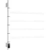 Полотенцесушитель электрический WasserKRAFT Rur 30TH103-4WM 604x500, белый матовый