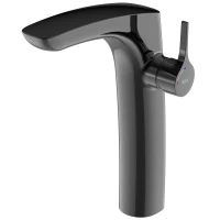 Смеситель для раковины Roca Insignia 5A3C3ACN0 без донного клапана, черный титан