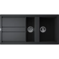 Кухонная мойка Omoikiri Artceramic Kitagawa 100-2-GB 4993805 100x51 см, графит