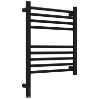 Полотенцесушитель электрический Сунержа Богема 3.1 31-6004-5040 500x400, МЭМ левый, черный матовый