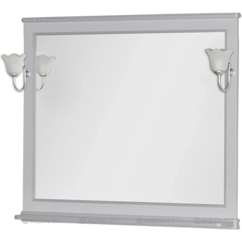 Зеркало 112,2x100 см белый Aquanet Валенса 00180149