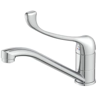 Смеситель для кухни Lemark Project LM4634C медицинский, локтевой, хром