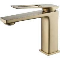 Смеситель для раковины Savol S-009001C золотой матовый