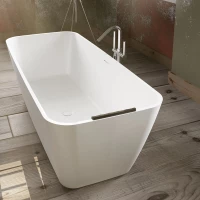 Ванна из литьевого мрамора Riho Malaga B123001105 160x75 см, белый