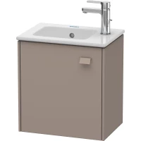 Тумба базальт матовый 42 см Duravit Brioso BR4000L4343