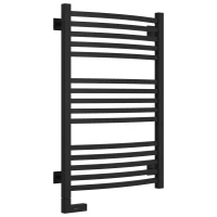 Полотенцесушитель электрический 800x500 черный матовый МЭМ левый Сунержа Аркус 2.0 31-5604-8050