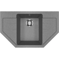 Кухонная мойка Ulgran темно-серый U-609-309 