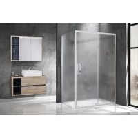 Душевой уголок Royal Bath Accord RB9110HPS-C-ST 110x90 см, профиль сатин, стекло матовое