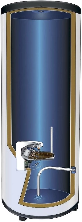 Электрический накопительный водонагреватель 200 л Atlantic Steatite Central Domestic 882156