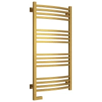 Полотенцесушитель электрический 1000x500 состаренная латунь МЭМ левый Сунержа Аркус 2.0 051-5604-1050