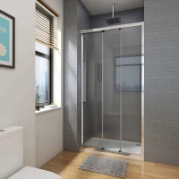 Душевая дверь Veconi Vianno VN28-110-01-C8 110 см, профиль хром, стекло прозрачное