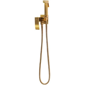 Изображение товара гигиенический душ grocenberg gb007go со смесителем, золотой