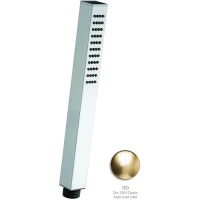 Душевая лейка Emmevi C02446/ORS 23 мм, 1 режим, золотой матовый