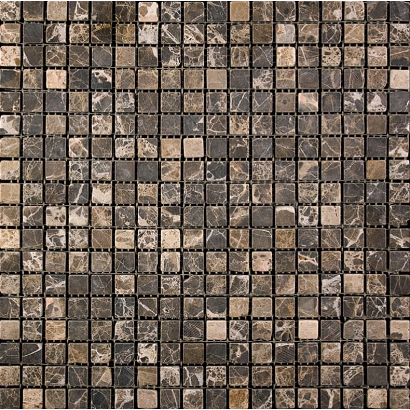 Мозаика Natural Adriatica 7M022-15T (Emperador Dark) Мрамор коричневый 30,5x30,5