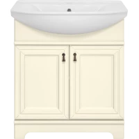 Тумба под раковину Misty Лувр П-Лвр01065-1014 61 см, напольная, слоновая кость