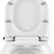 Унитаз подвесной Lavinia Boho Smart V-Clean 3359203R + 33290800 безободковый, с функцией биде, с сиденьем микролифт, белый - 4