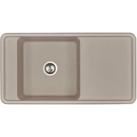 Кухонная мойка Акватон Беллис серый шелк 1A725132BS250