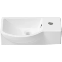 Раковина Lavinia Boho Bathroom Sink 33311029 40x23 см L, рукомойник, белый