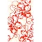 Декор Нефрит-Керамика Монро красный