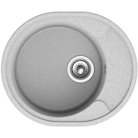 Кухонная мойка Reflexion Allonge RF0658GR 57x48 см, серый