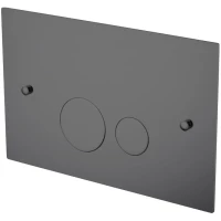 Кнопка смыва Boheme 648-SGM для инсталляции, графит глянец