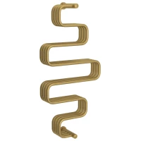 Полотенцесушитель водяной 900x400 золотой матовый Сунержа Фабула МС 032-0127-9040