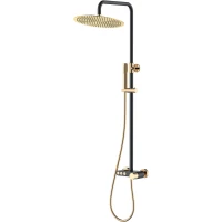 Душевая система 300 мм Boheme Stick Diamond 128-BG