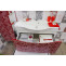 Пенал подвесной красный белая патина/белый глянец L Sanflor Санфлор H0000000671 - 4
